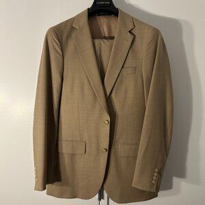 Men's Vintage Wool Lands End Suit with pleated pants (38R)